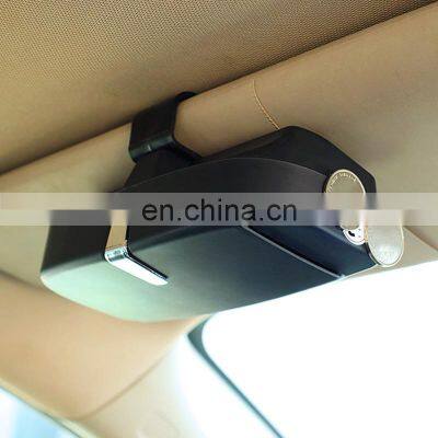Vehicle Mounted Spectacle Box Automobile Sunshade Bill Spectacle Clip Multifunctional Vehicle Storage Box photo-2