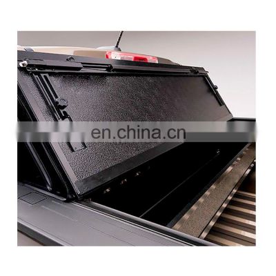 Pickup  Accessories Hard Four-fold Bed Cover Tonneau Cover for Toyota Hilux Vigo Revo Navara Ranger