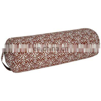 New Designed and Full Printed Custom Logo Bolster Pillow India Manufacturer