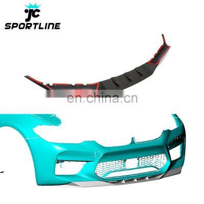 Customized Carbon Fiber F90 M5 Car Front Spoiler Lip for BMW M5 2018 2019 2020