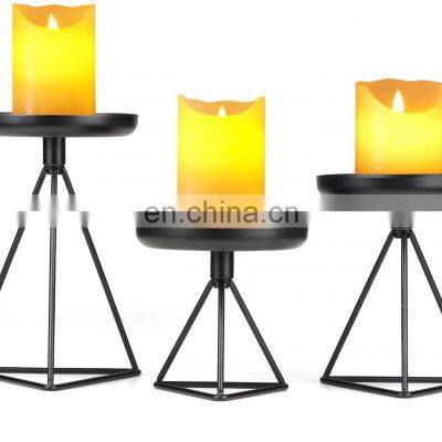 Metal Taper Candle Holders Candlestick Holders Black Candlestick Holder for Taper Candles