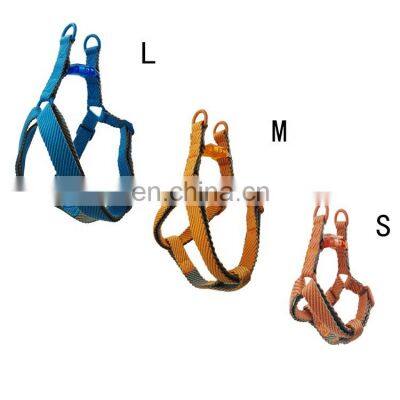 twill comfortable safety harness buckle OEM soft dog harness webbing