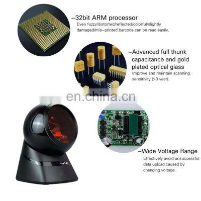 High Speed RS232/USB/PS2 1D Omnidirectional Laser Scanner photo-5