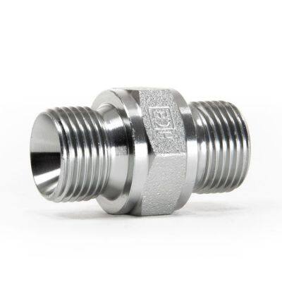 Good Price Stainless Steel JIC Male Thread Straight Transition Joint