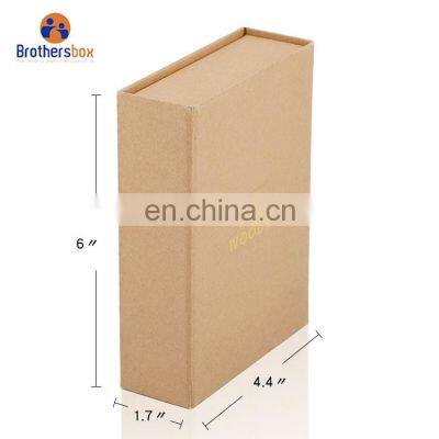 Handmade Whosale Custom Design Luxury Beautiful Cardboard Packaging Boxes Handmade Folding Kraft Paper Gift Box photo-2