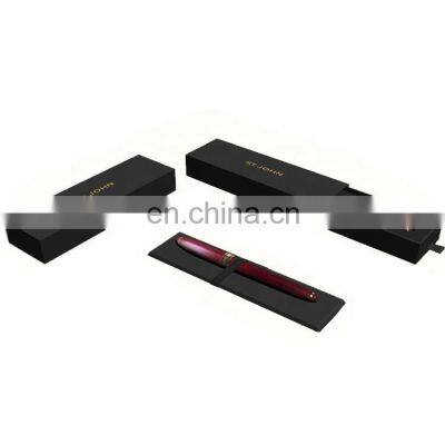 High End Two Pieces Pen Packaging Drawer Box With Foam Incert OEM Rigid Packing Box Gift Jewelry Necklace Packing Box photo-5
