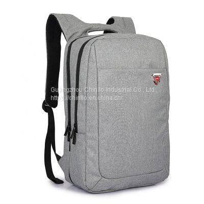 Simple Design Light Business Backpack Water Resistant Polyester Laptop Backpack With USB Charging Port Top Maker Bags CL-1775