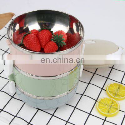 Compete Price Insulation Children Tiffin Food Wholesale Metal Warmer Lunch Bento Box photo-3