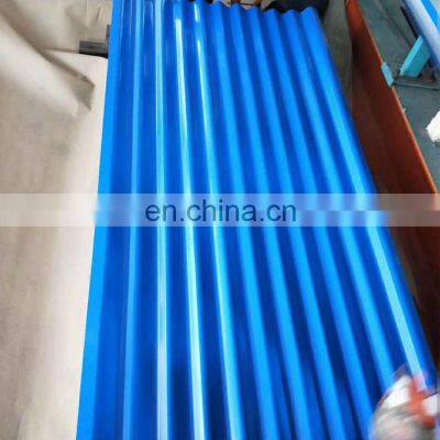 Color Galvanized Roof Covering Metal Steel Sheet For Sale HS Code Building Materials Galvanized Corrugated Steel