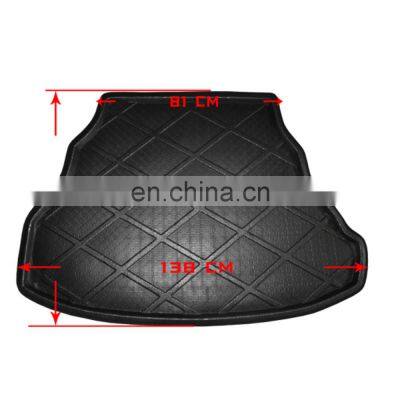 Car Rear Cargo Trunk Liner Mats Waterproof Mat For Honda City 2008-2014