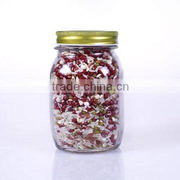 500ml engraving surface glass food Mason Jar