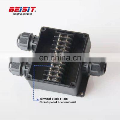 Electronic Control Box IP67 With Terminal Block And Cable Gland Assembly For Power Control System photo-5