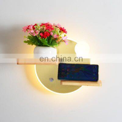 Nordic Wall Light Hotel Indoor Home Contemporary Sconces Modern LED Bedside Wall Lamp For Bedroom