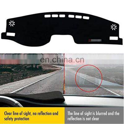 Anti Slip Customized Logo Left Right Hand Leather Auto Phone Mat Holder Car Dashboard Mat Cover for Toyota Venza 2021 2022 photo-3