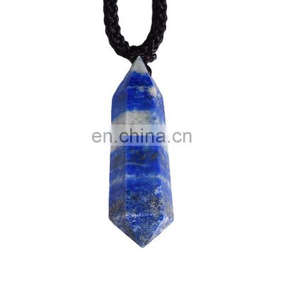 Amazon Hot Sold Other Jewelry Costume Spiritual Fashion 2022 Jewelry Necklace Custom Lapis Lazuli Pendant