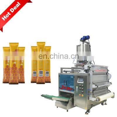 Automatic Multi-lane Paste Packaging Machine Multi Lane Line Sachet Honey Stick Packing Machine