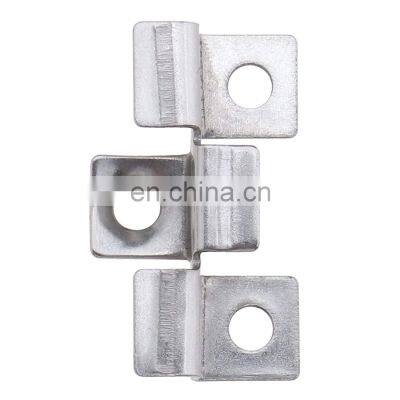 Hidden Custom Stamped Composite Decking Clips Stainless Steel WPC Flooring Steel Fastener