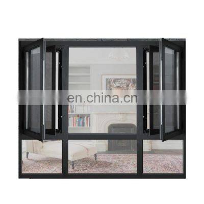 Best Colors Aluminum Frame Swing Window Kitchen Tripple Glass Casement Window