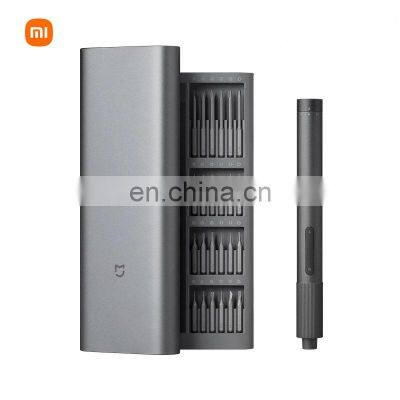 Xiaomi Mijia Electric Precision Screwdriver Kit 2 Gear Torque Control 400 Screw 1 Type-C Rechargeable Magnetic Aluminum Case