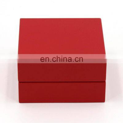 Made in China Red Lacquered Promotion Ashtray Wholesale Custom Made Wooden Cigar Ashtray photo-5