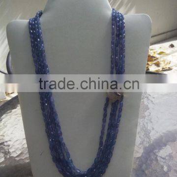 necklace tanzanite