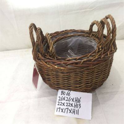 Hot Sale Multifunctional Big Size Good Quality Wicker Basket For Decoration