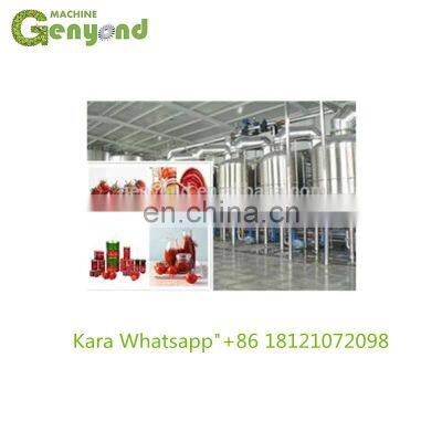 Canned tomato paste making machine production line