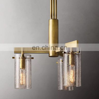 Modern Crystal Style CHARLEROI Triple Pendant Home Chandelier LED Decorative Light for Dining Room Best Sellers on Glass