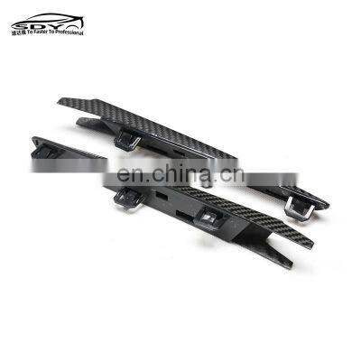 F82 F83 Carbon Fiber Side Fender Trim Side Vent Bar For BMW F80 M3 F82 M4 photo-3