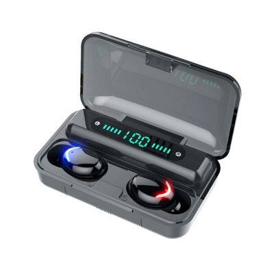 2023 new F9-5C TWS Headphones noise cancelling wireless earphone 3d stereo blue tooth earbuds f9