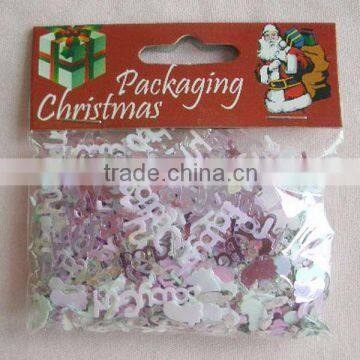"Merry Christmas" Paillette/sequin/table Confetti/xmas Decoration Confetti photo-5