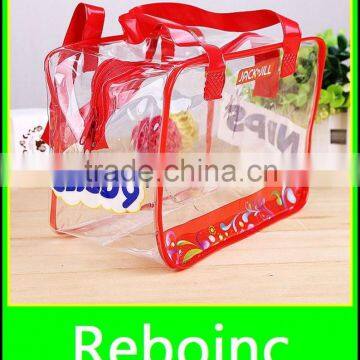 cheap clear makeup bag wholesale with logo