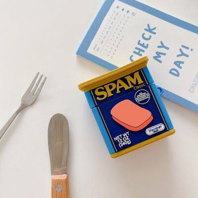 Luncheon Meat Design Earphone Accessories Cases for Airpods 1 2 3 Pro Case photo-6