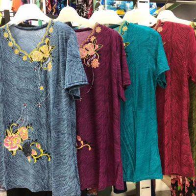 Wholesale of Women's Clothing for Middle - Aged and Elderly People. Cheap Women's Tops. Supply of Mom's t - Shirts. Low - Price Wholesale of Women's Clothing photo-5