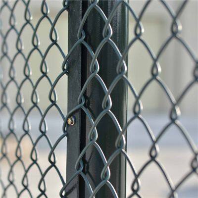 Hot-Dipped Galvanized Chain Link Fence for Construction Site Perimeter photo-1