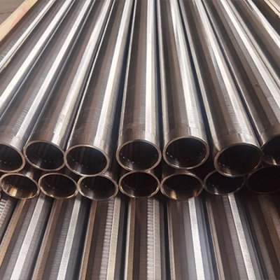 Wire Wrapped Screen Pipe – Slotted Liners, Stainless Steel Johnson Vee Wire Screen For Environmental Protection Industry photo-1