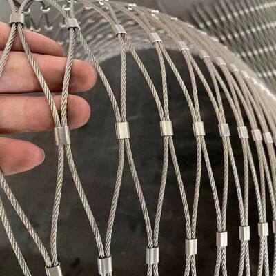 Custom Size Stainless Steel Wire Rope Fence Mesh for Architectural Decoration photo-5