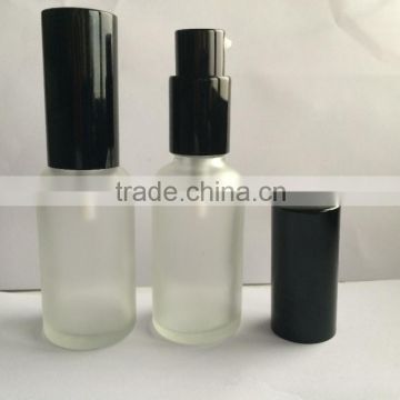 30ml frosted essential oil glass bottle with oil spray pump