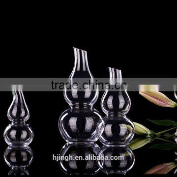 Shaped Clear Glass Decanter 1500ml Crystal Heat-resistant Glass Bottle/hand Blown Glass Decanter photo-4