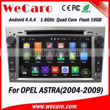 WECARO High Performance Navigation Pure Android 4.4.4 Car Gps Dvd Player for Opel Astra h 2004 - 2009                        
                                                Quality Choice