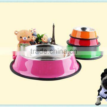 Cheap wholesale basin of pet dogs and cats animals tableware bright colors