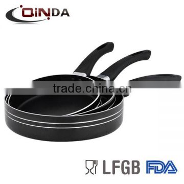 Deep non-stick frying pan /fry pan with straight body QD-F005