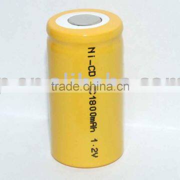 NICD SC 1800MAH 1.2v high drain battery