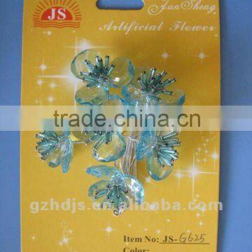 acrylic artificial flower decor