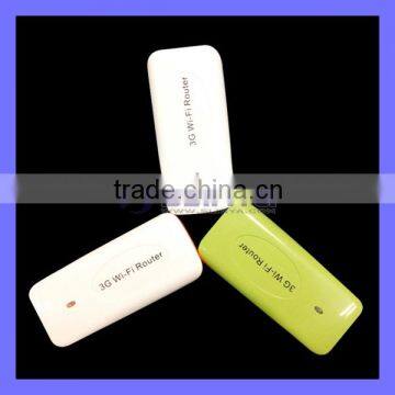 3 in 1 Multi-Function Power Bank 3G Wifi Router 3G Portable Wilreless Wifi Router for iPhone iPad Smart Phone