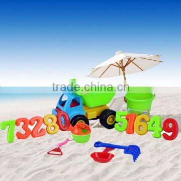 Funny summer beach toy tool and brains toys