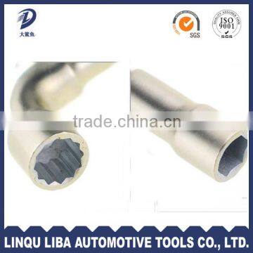 Double Head Chrome Plated Torque Socket Wrench for Truck photo-3