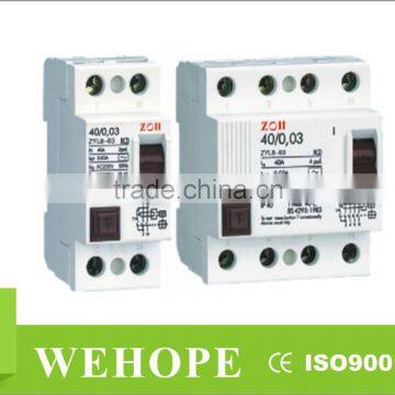 ZYL8-63 RCCB/Residual Current Circuit Breaker,electronic circuit breaker