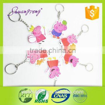 Factory Cheapest Price Fashion Design Pvc Keychain photo-2