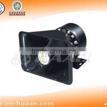 quadrangular police car 150w horn siren speaker